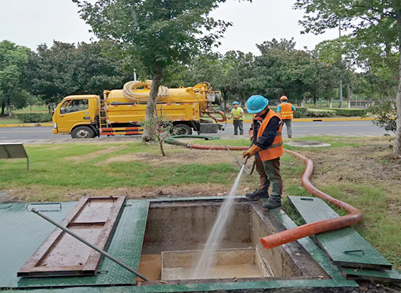 海兴化油池清理